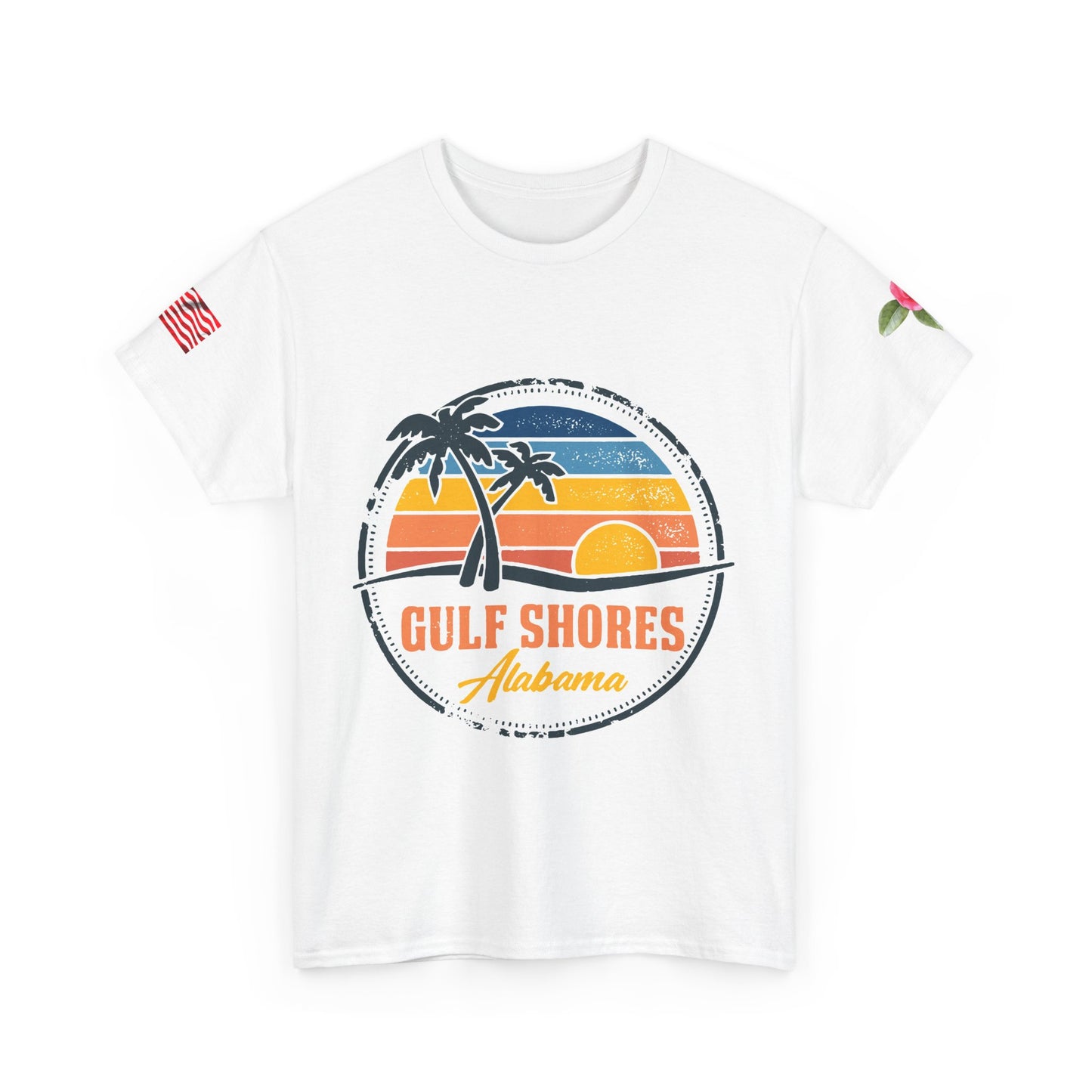 Gulf Shores Alabama Sunset Unisex Heavy Cotton T-shirt