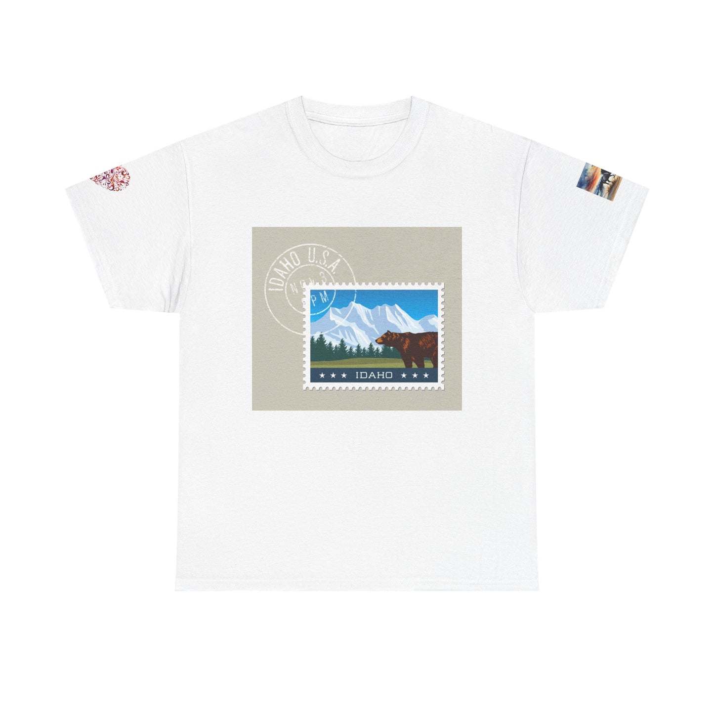 Idaho Exploration T-shirt - Travel Inspired Design