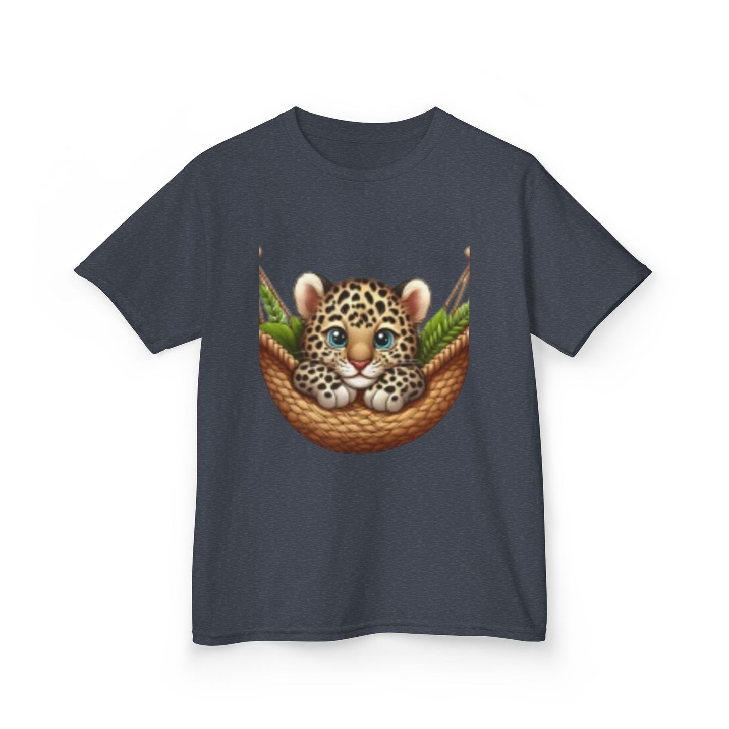 Camiseta infantil de leopardo: divertida y divertida camiseta gráfica para amantes de los animales 