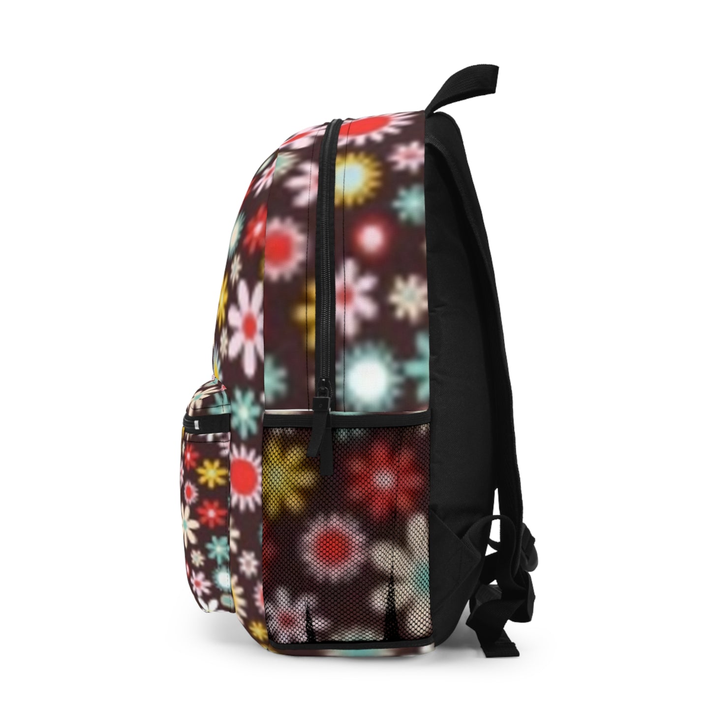 Floral Pattern Backpack - Cute Daypack for School, Travel, Work, Gift for Friends, Stylish and Functional