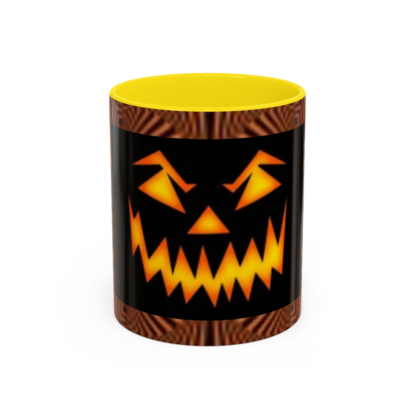 Scary Face Accent Coffee Mug ( 11oz & 15oz) Halloween I Love This Mug!