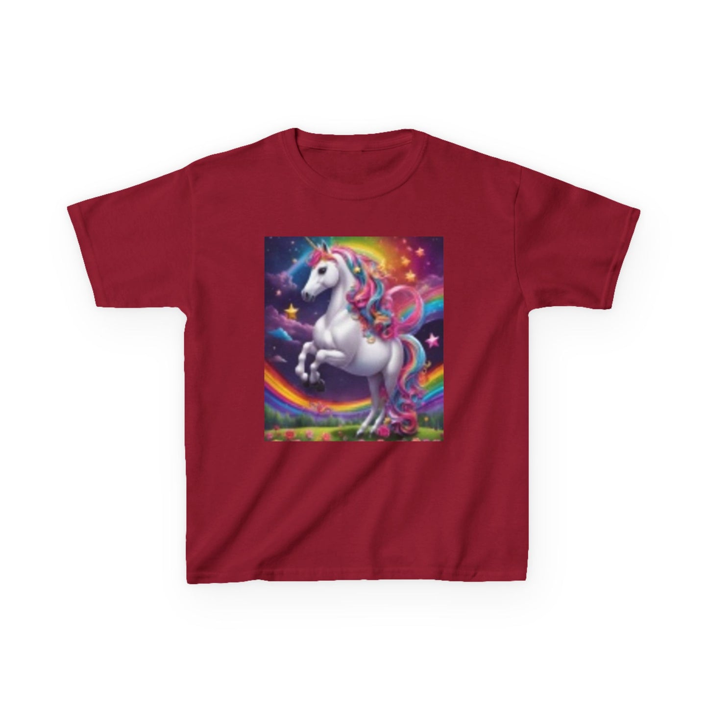 Dreamy Unicorn Kids T-shirt | Fantastical Rainbow Shirt, Magical Gift for Kids, Girls' T-Shirt, Fun Playwear, Birthday Gift
