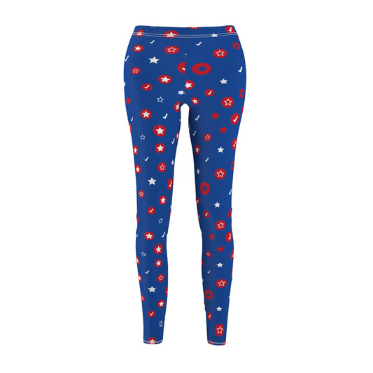 Women's Cut & Sew Casual Leggings (AOP)