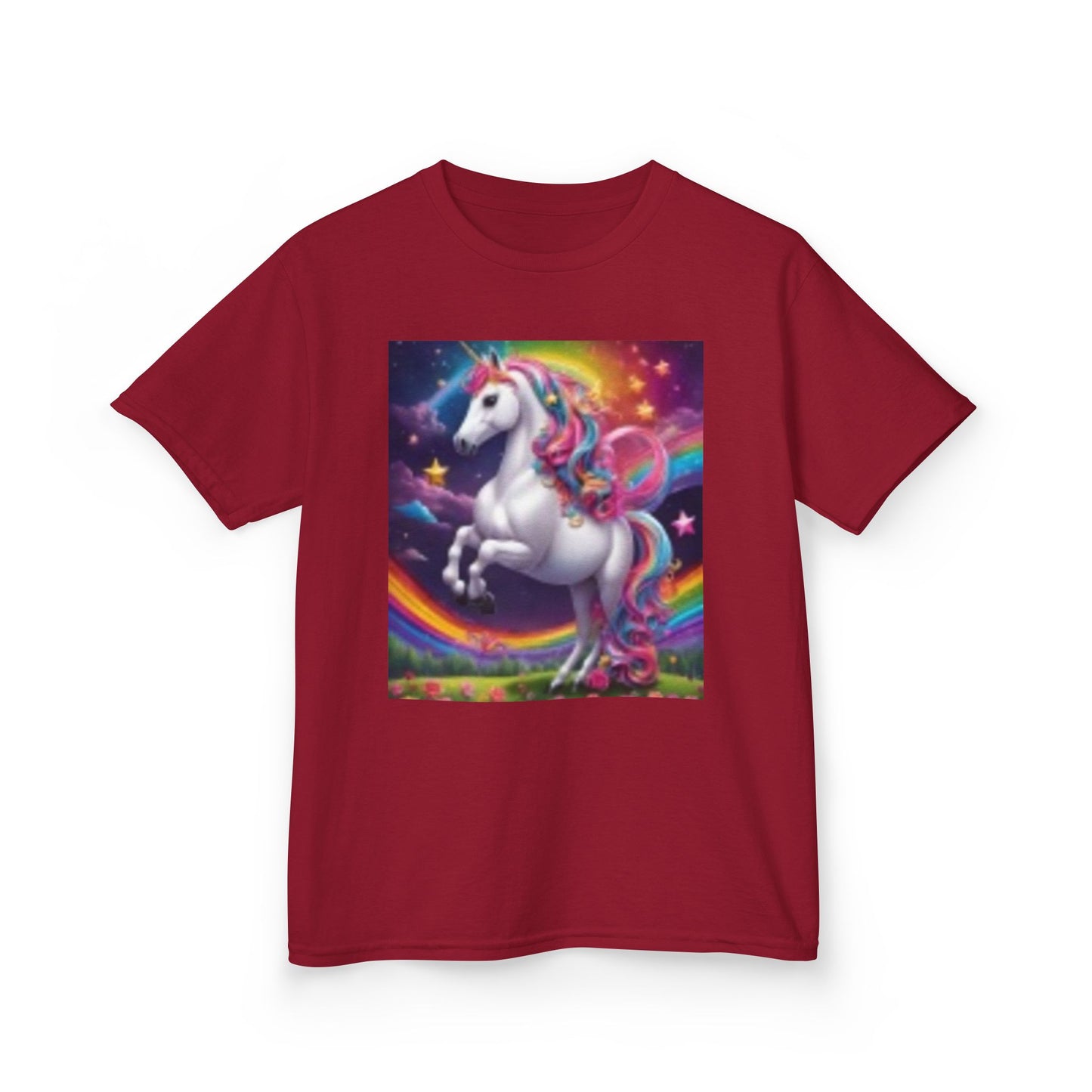 Dreamy Unicorn Kids T-shirt | Fantastical Rainbow Shirt, Magical Gift for Kids, Girls' T-Shirt, Fun Playwear, Birthday Gift