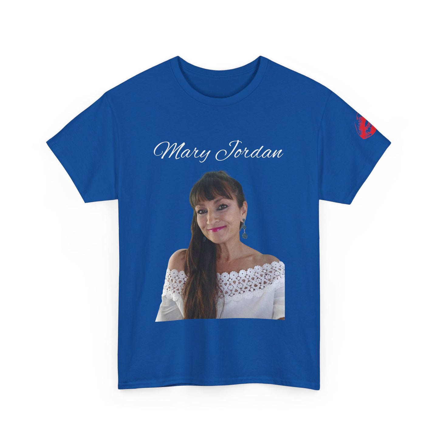 Elegant Portrait Unisex Heavy Cotton Tee - Stylish Casual Wear
