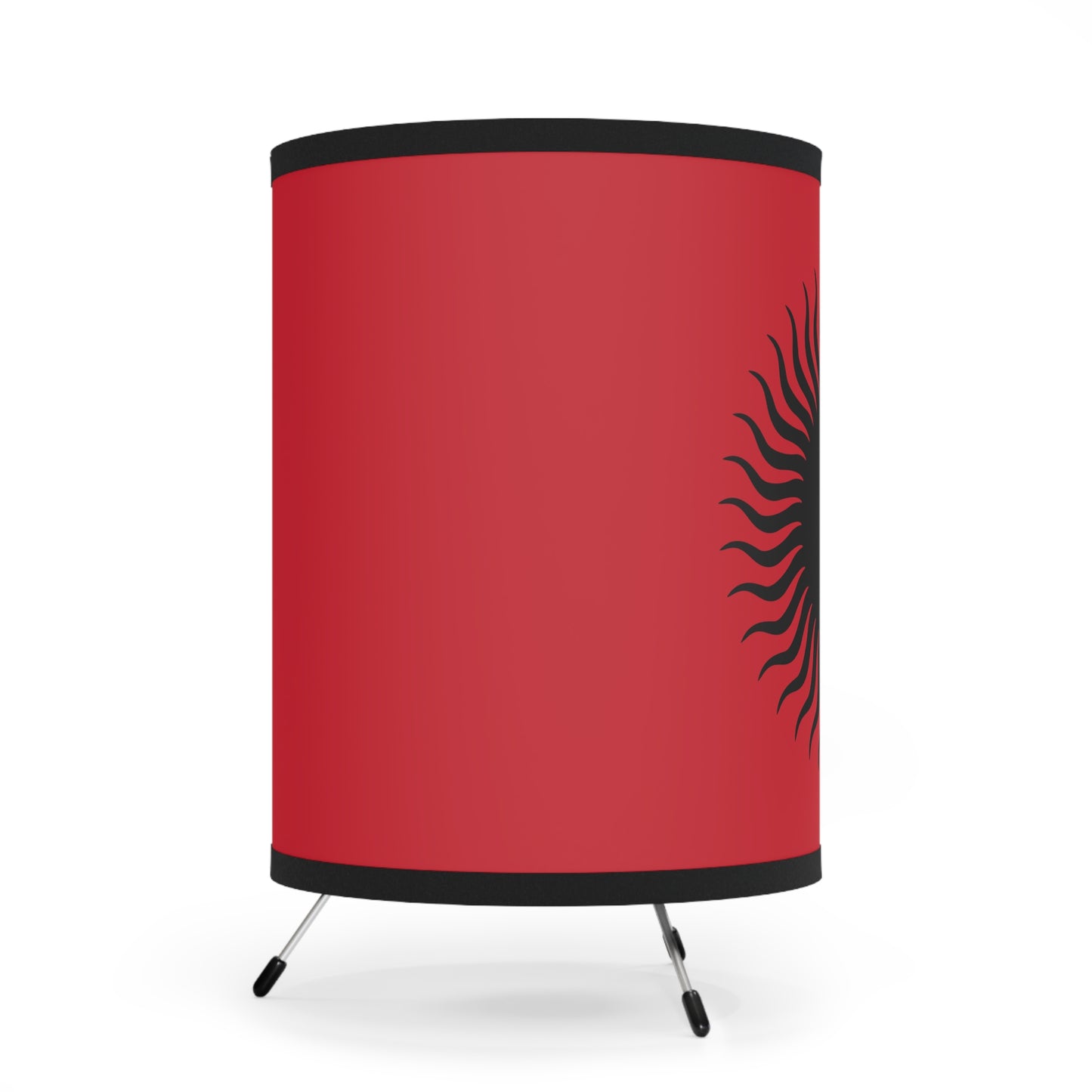 Tripod Lamp with High-Res Printed Shade, US\CA plug