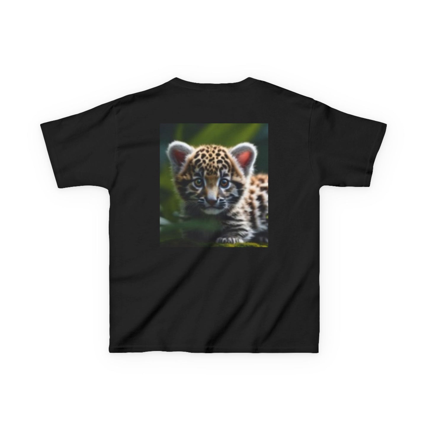 T-shirt enfant motif léopard de la jungle – Un art animalier adorable pour chaque jeune explorateur