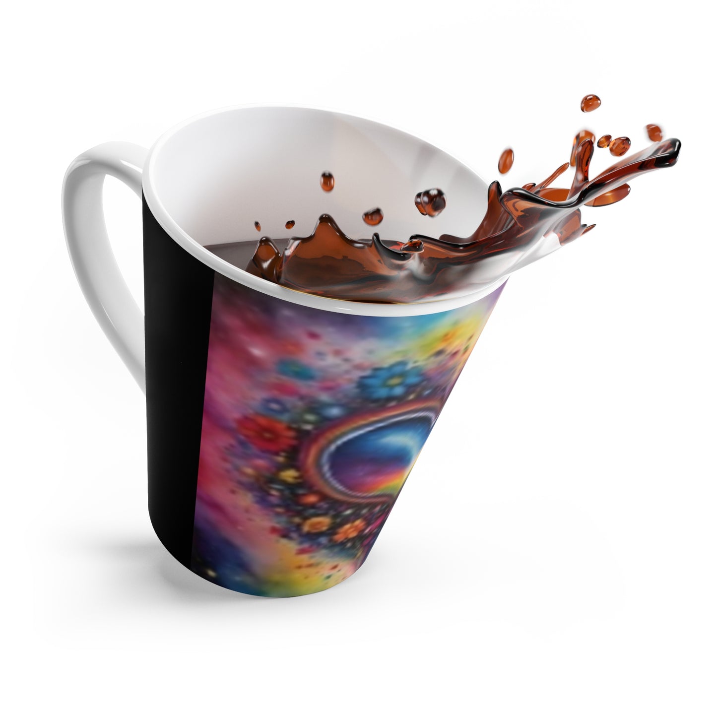 Taza de café con leche Corazón Compartamos una taza de café juntos ❤️