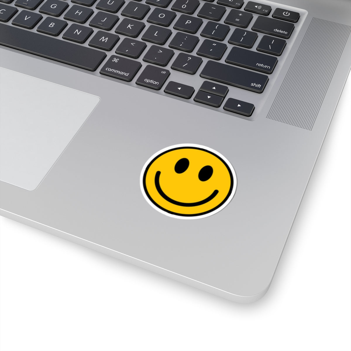 Happy Face Kiss-Cut Stickers | Cheerful Decor, Laptop Stickers, Gift for Friends, Party Favors, Positive Vibes