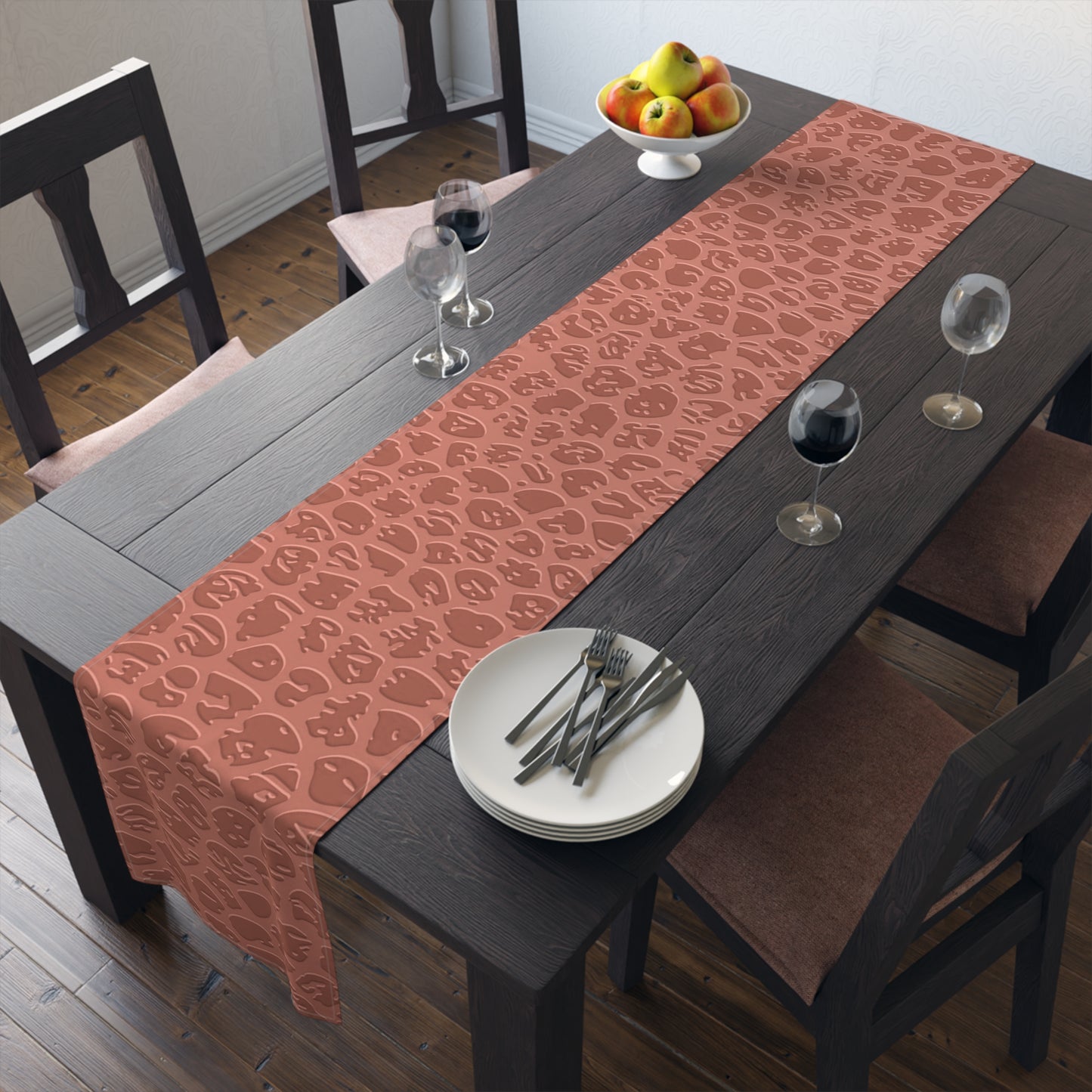 Stylish Animal Print Table Runner for Home Decor