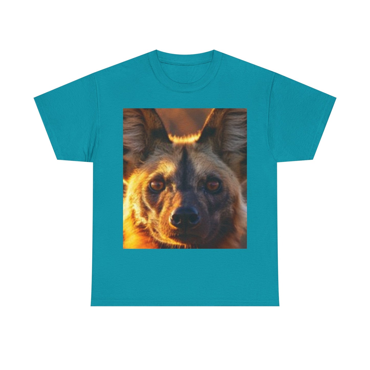 Dog's Face Unisex Heavy Cotton T-shirt I Love Dogs!