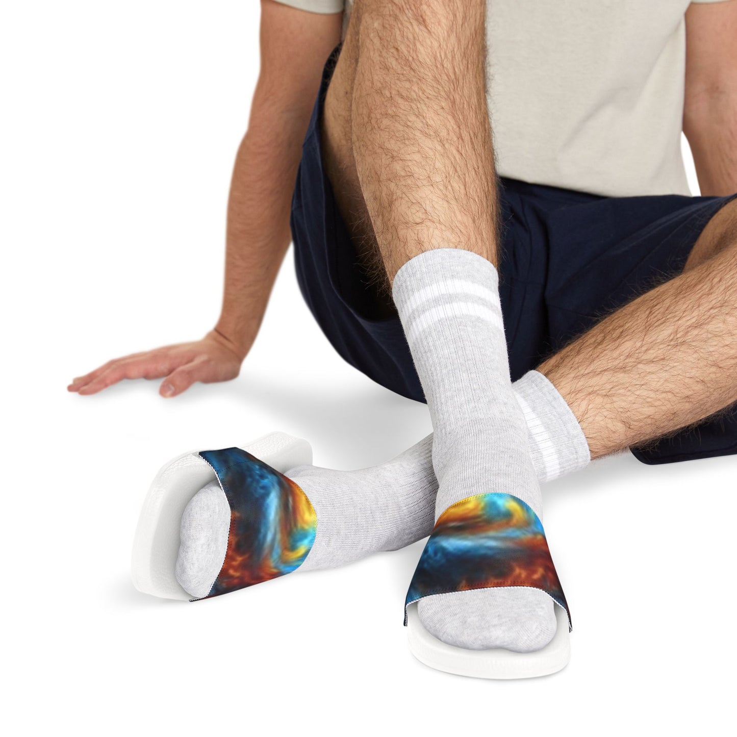 Men's Sandals Shimmering Color