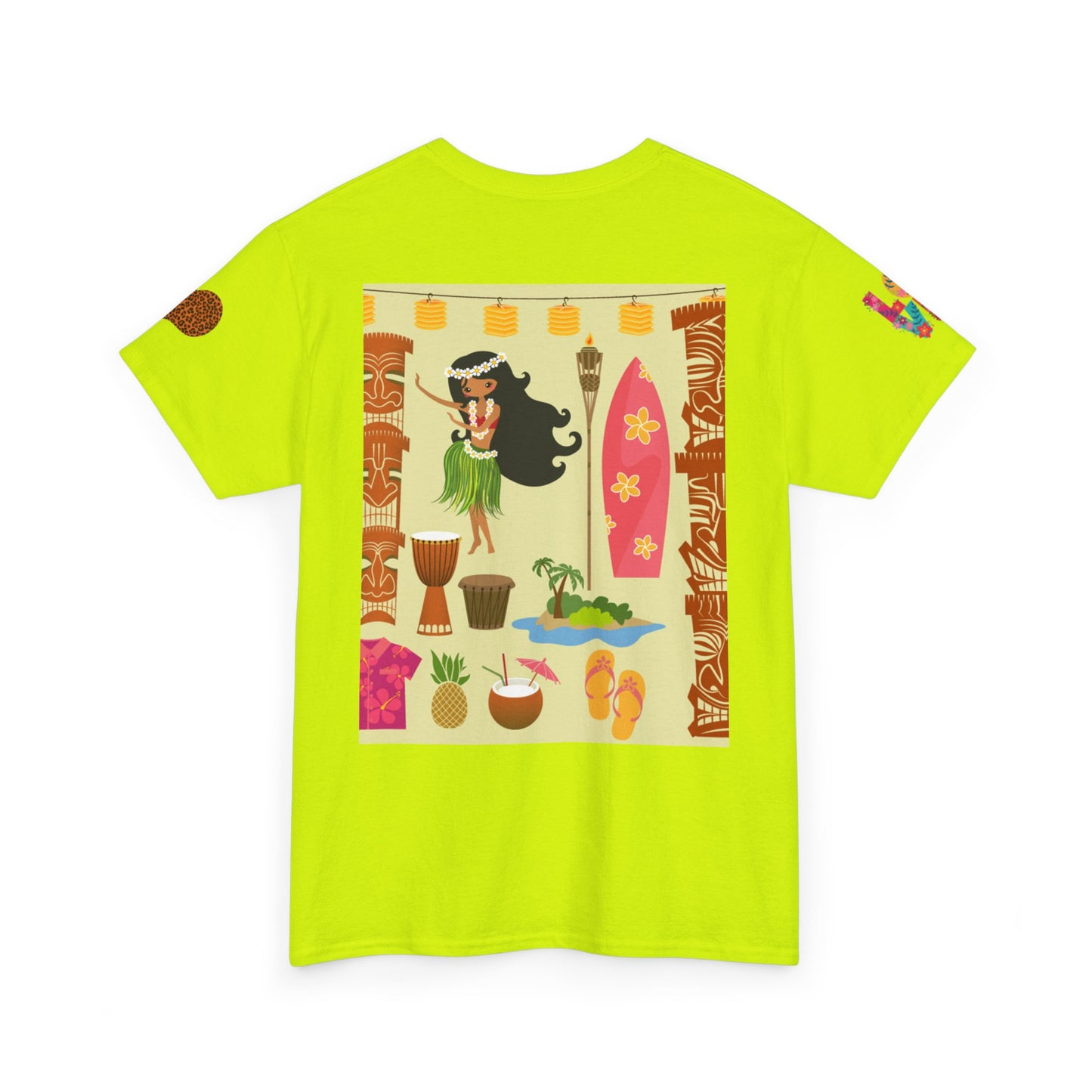 Hawaiian Sunset T-shirt- Tropical Vibes