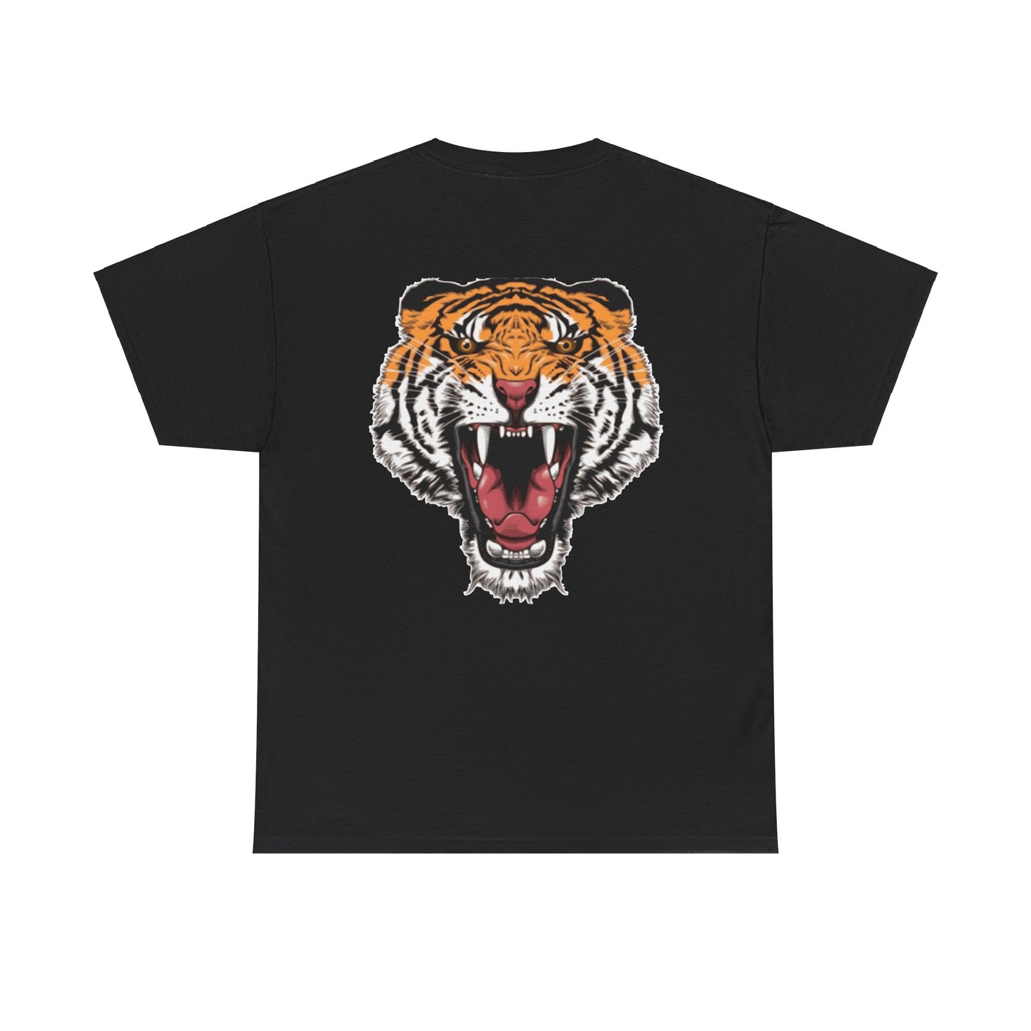 T-shirt Le Japon aime ce mélange lourd à col ras du cou Tigre