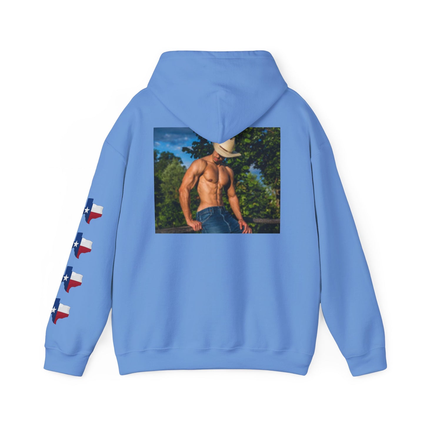 Sweat à capuche graphique Texas Cowboy pour hommes et femmes 