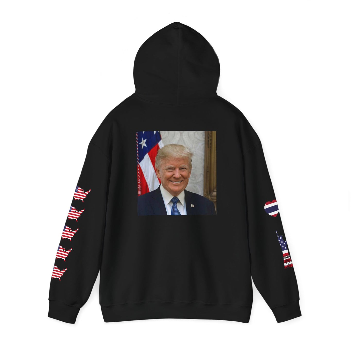 Sudadera con capucha del presidente Donald John Trump