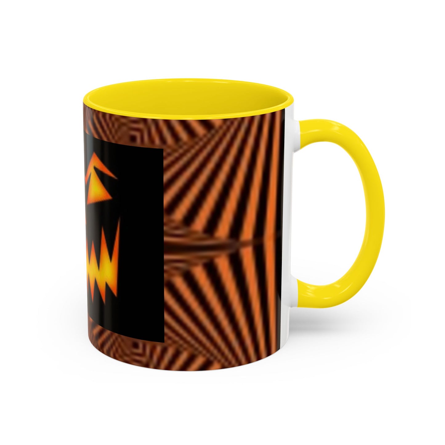 Scary Face Accent Coffee Mug ( 11oz & 15oz) Halloween I Love This Mug!