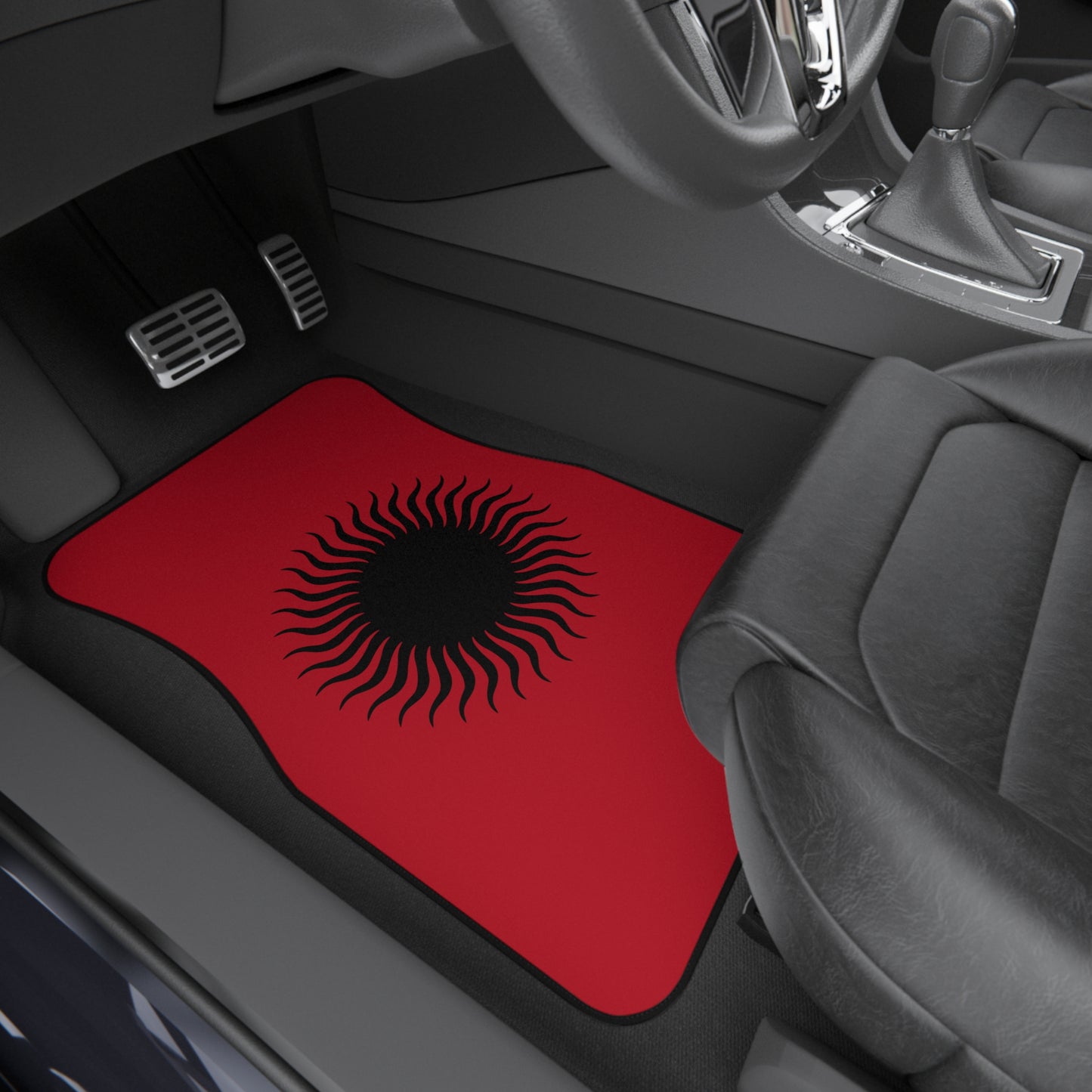 Tapis de voiture (lot de 4) Noir Soleil
