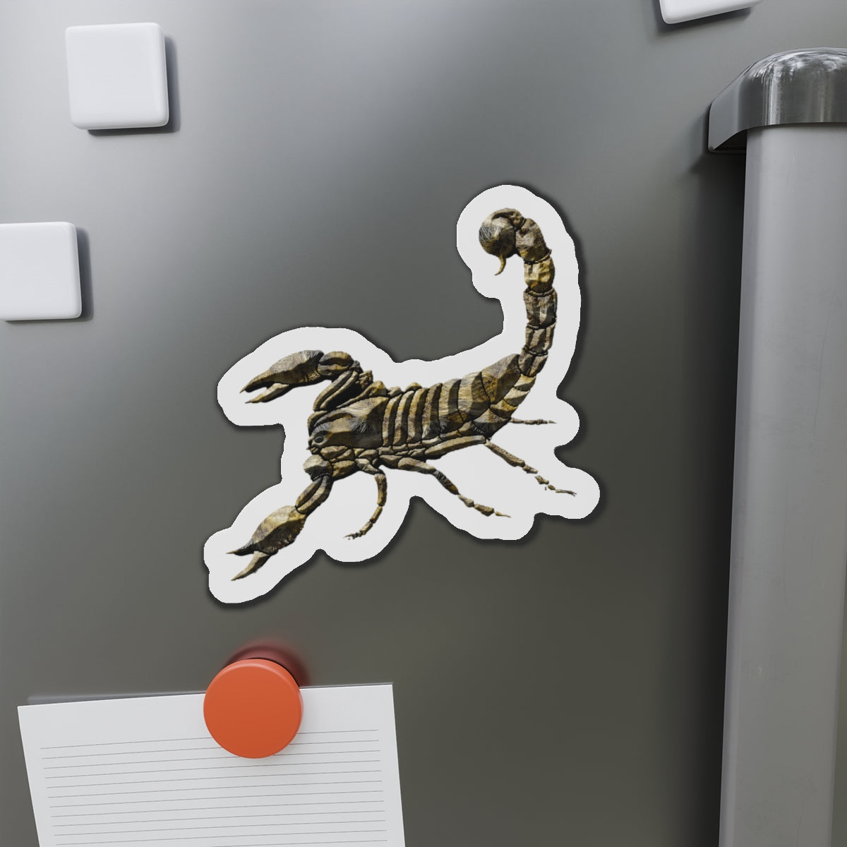 Artistic Scorpion Die-Cut Magnet 6"x6"- Unique Home Decor