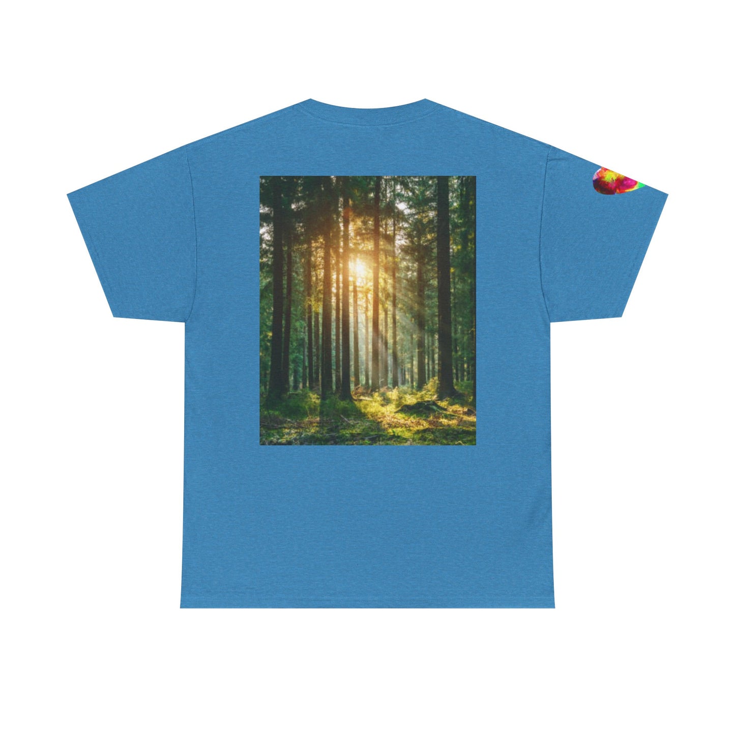 Alligator & Wilderness & Heart T-shirt Hunters Hikers Traveling Camping