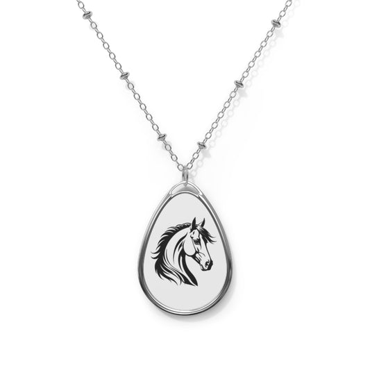 Elegant Horse Pendant Necklace - Stylish Jewelry for Animal Lovers