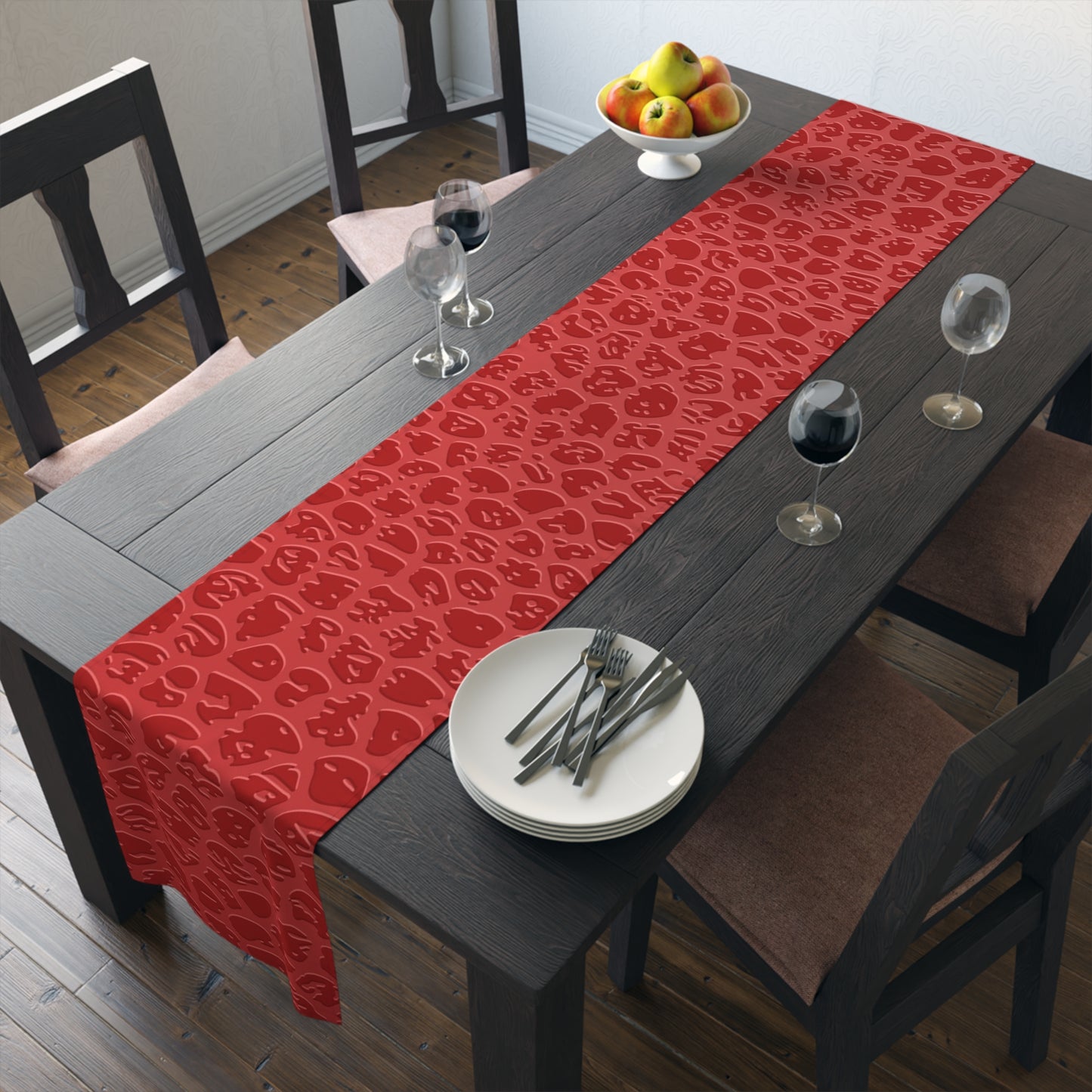 Stylish Animal Print Table Runner for Home Decor