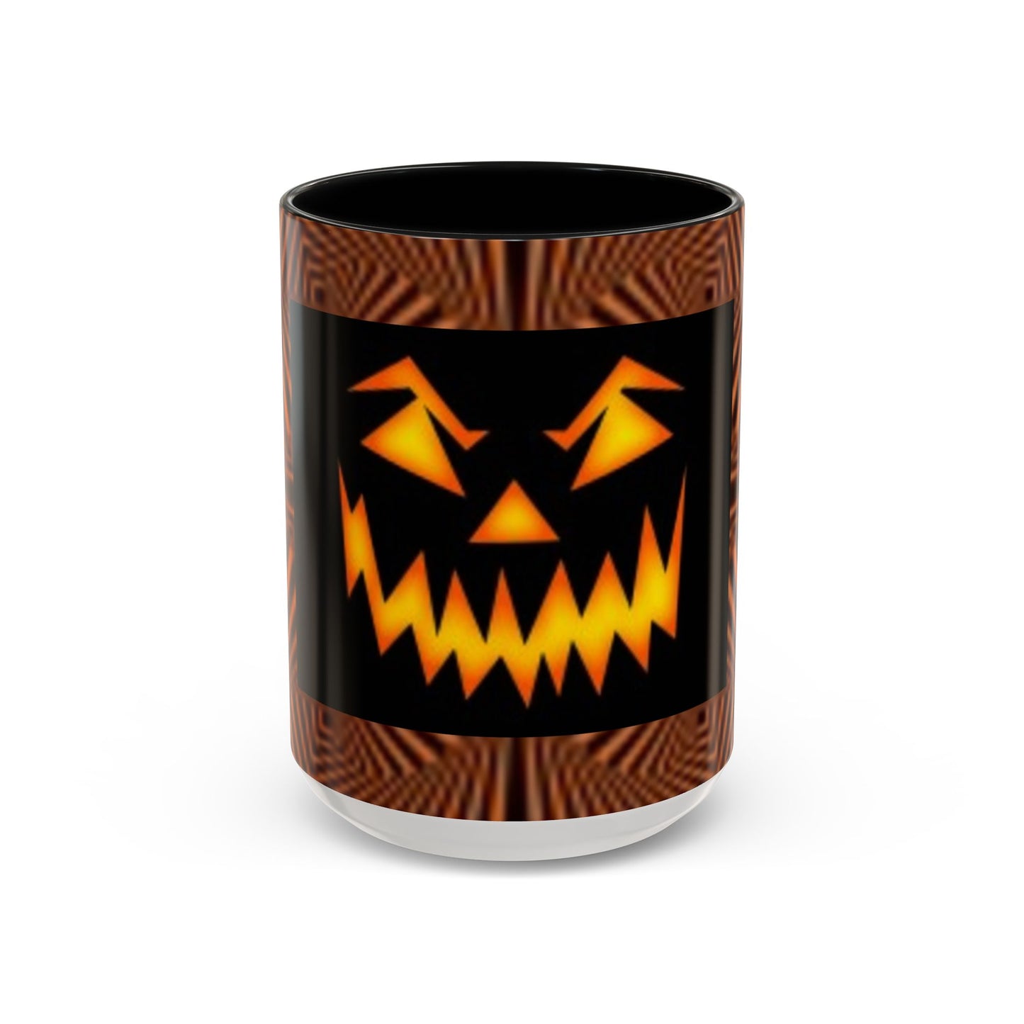 Scary Face Accent Coffee Mug ( 11oz & 15oz) Halloween I Love This Mug!