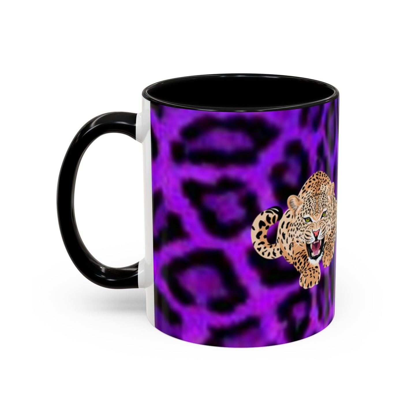 Fierce Leopard Accent Coffee Mug - 11oz & 15oz