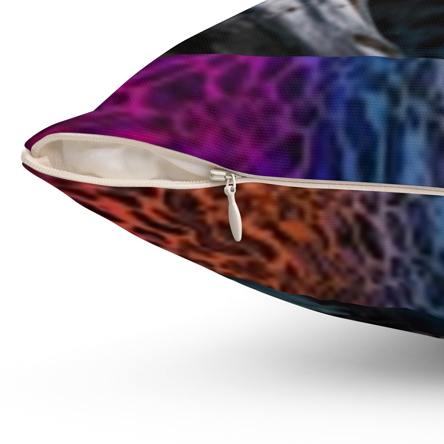 Wildlife-Inspired Decorative Pillow, Leopard & Animal Print Throw Pillow, Animal Lover Gift, Bohemian Home Decor, Nature-Inspired Cushion