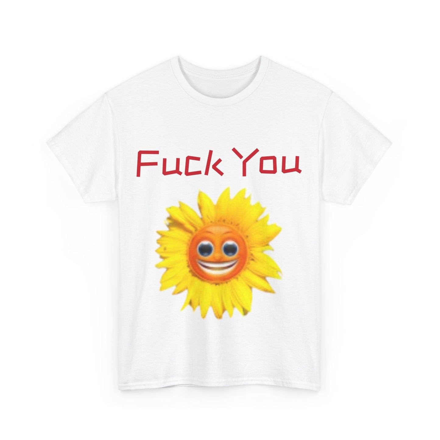 Funny Sunflower Graphic Tee, Unisex Cotton T-Shirt, Cute and Sassy Top, Gift for Friends, Humorous Clothing, Casual Wear