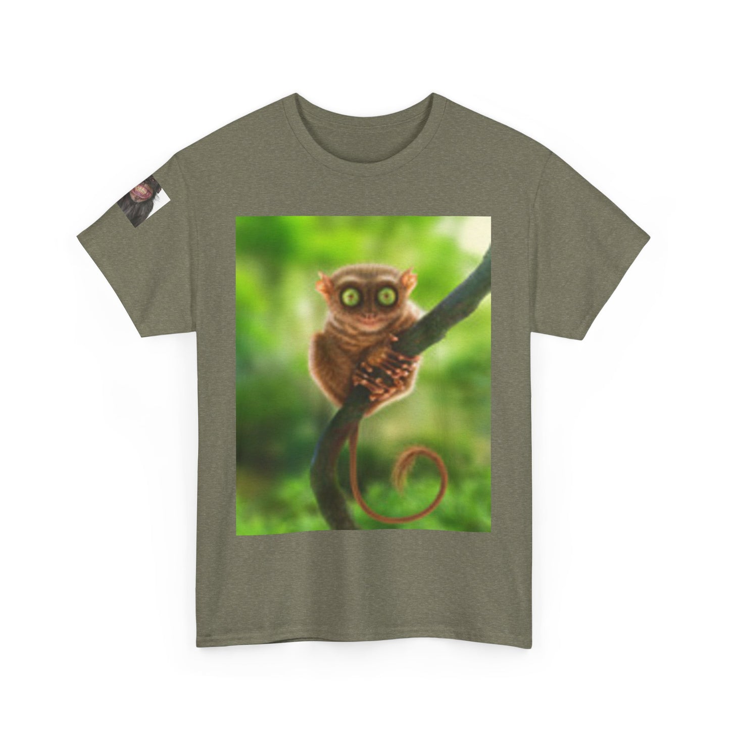 T-shirt Tarsier Has Large Eyes {Looks like a Monkey}