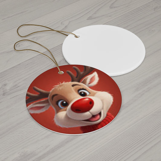 Ceramic Ornament, 4 Shapes