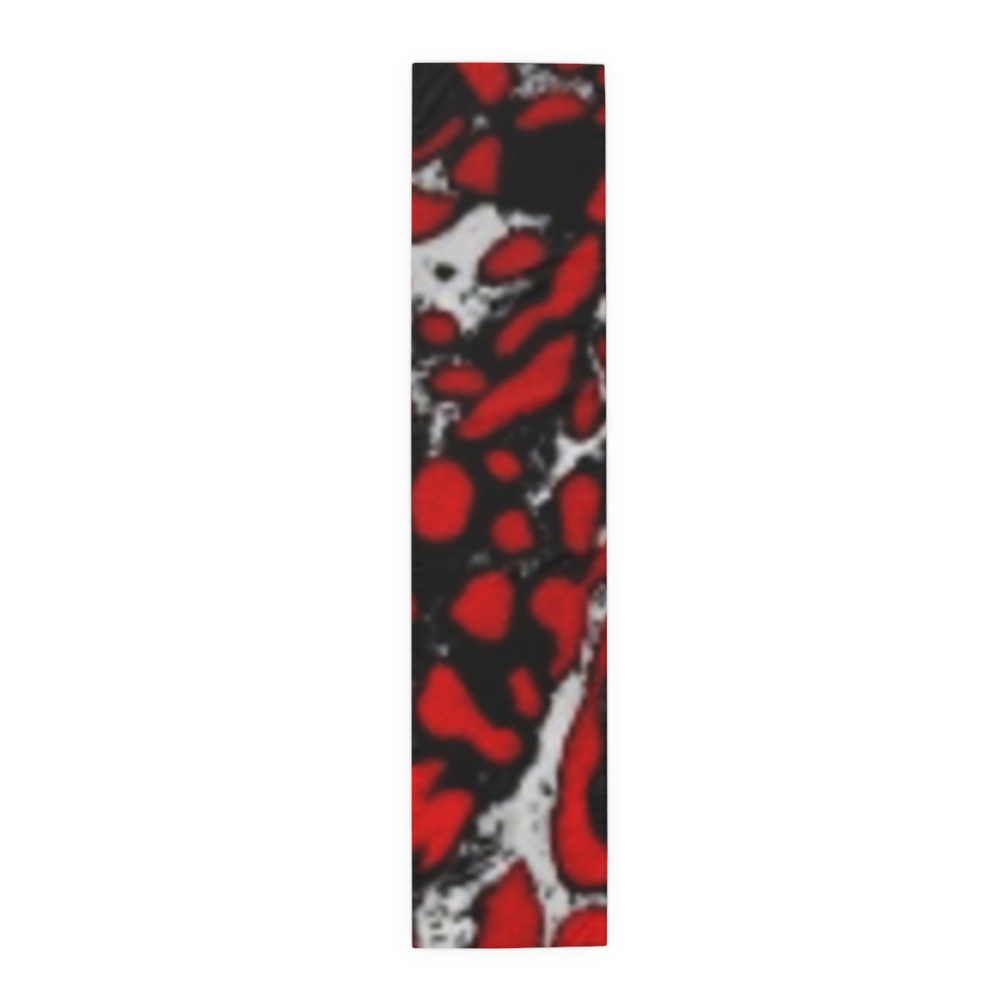 Abstract Coral Table Runner - Modern Home Decor for Stylish Dining