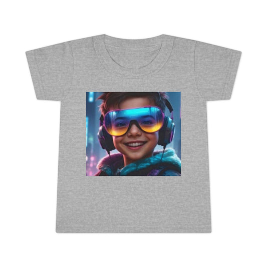 Cool Gamer  & Dog Toddler T-Shirt, Perfect for Playdates, Birthdays, Gift for Kids, Summer Fun, Vacation