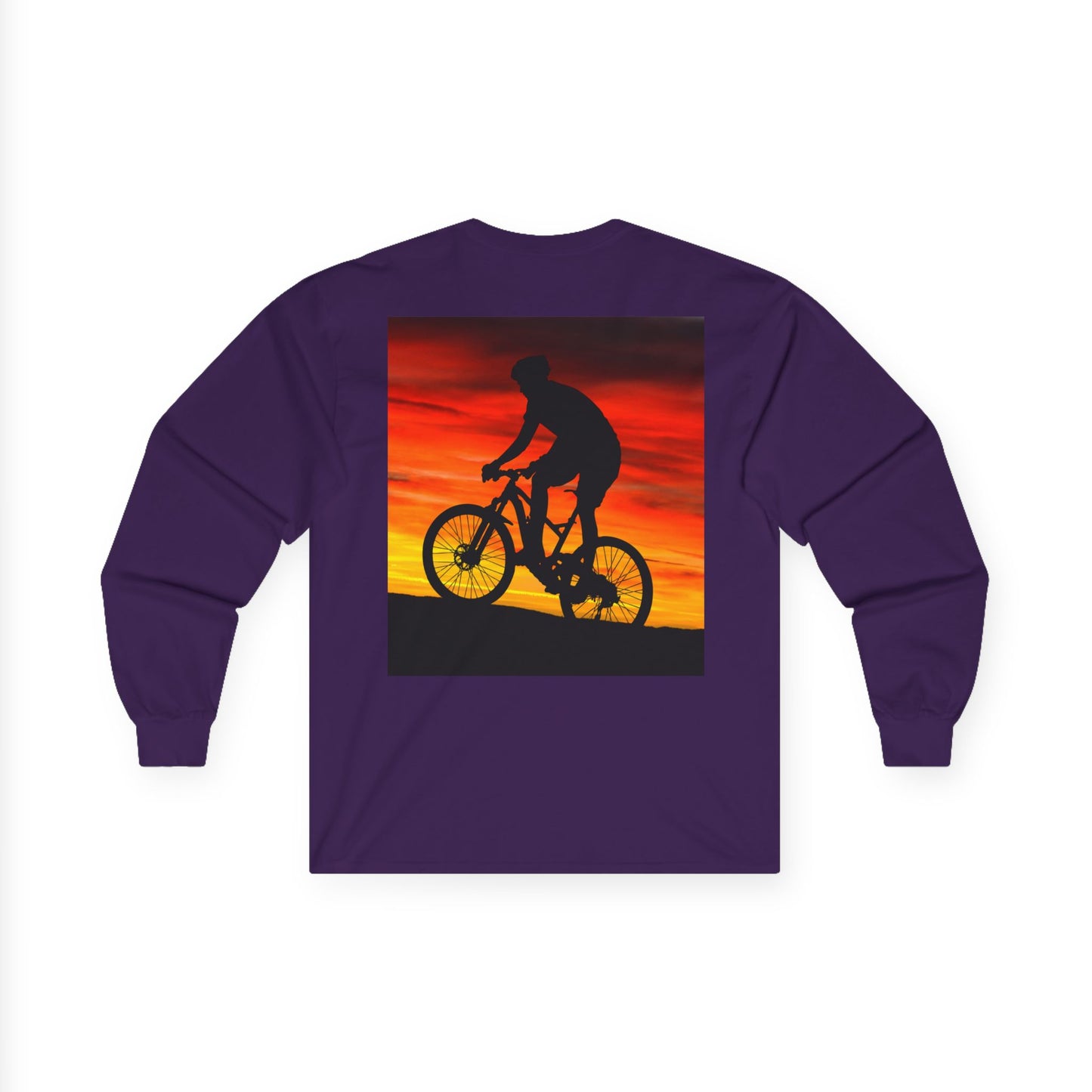 Sunset Rider Long Sleeve Tee - Unisex Ultra Cotton Shirt for Outdoor Enthusiasts