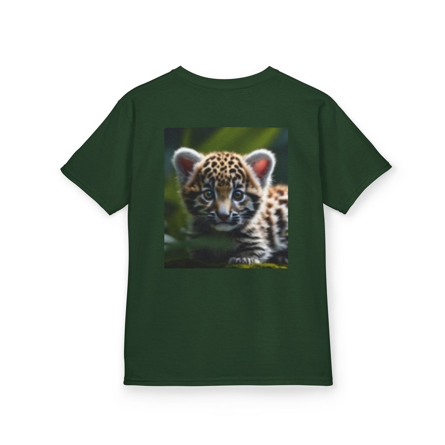T-shirt enfant motif léopard de la jungle – Un art animalier adorable pour chaque jeune explorateur