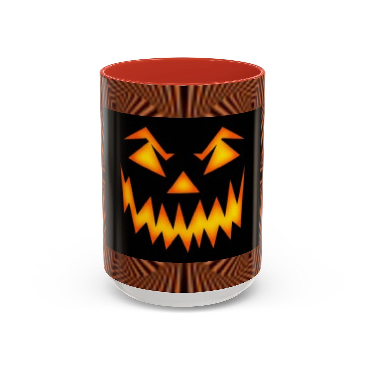 Scary Face Accent Coffee Mug ( 11oz & 15oz) Halloween I Love This Mug!
