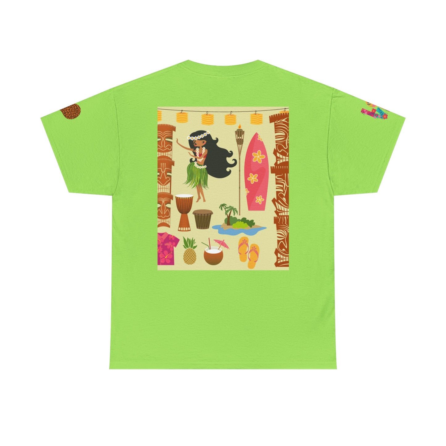 Hawaiian Sunset T-shirt- Tropical Vibes