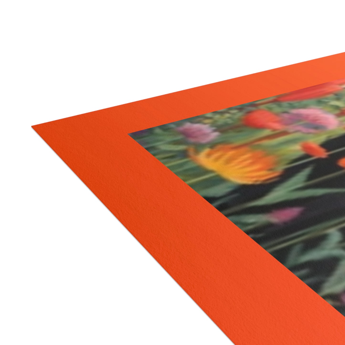 Vibrant Postcard Bundle - Cat & Wildflowers Designs with Envelopes