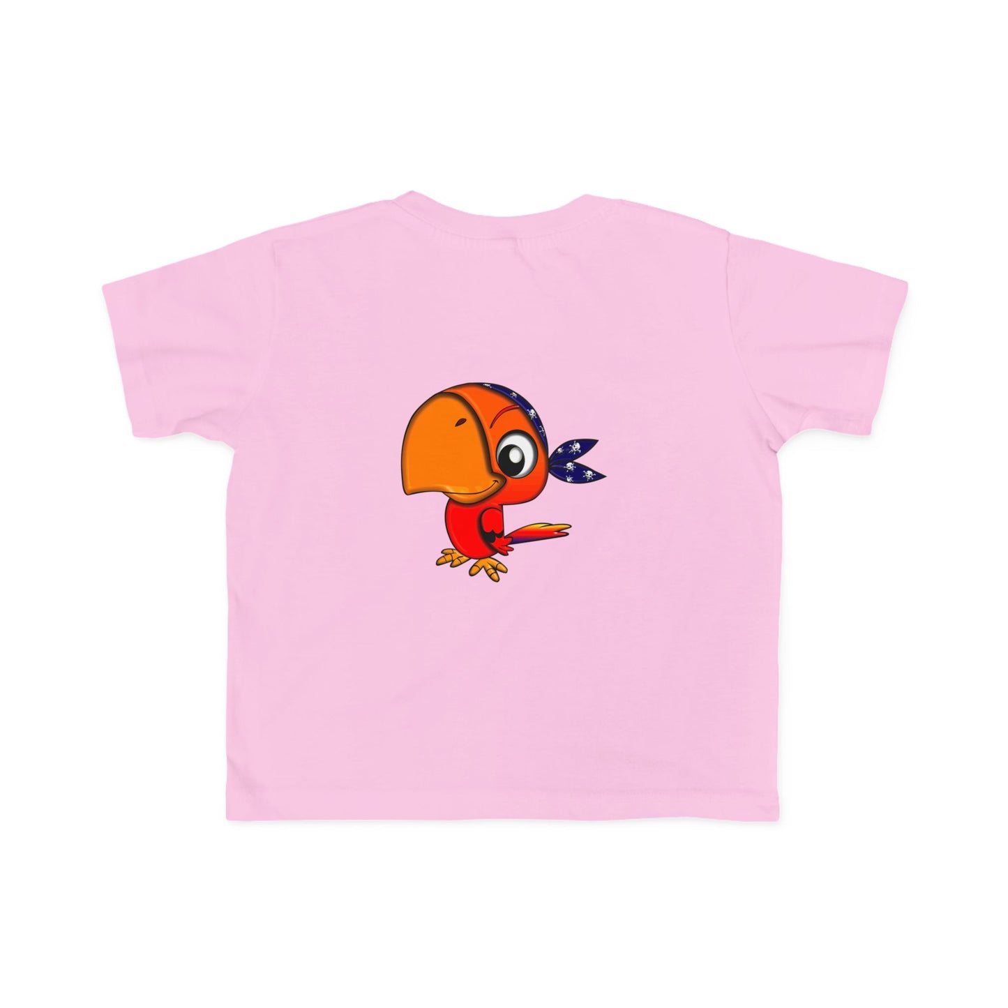 Camiseta para niños pequeños Loro de dibujos animados ¡A los niños les encantará esto!