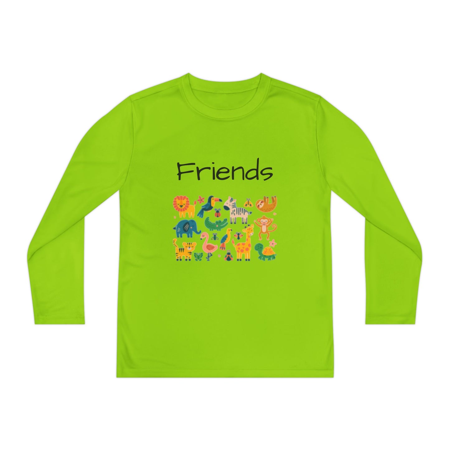 T-shirt de compétition à manches longues pour jeunes 