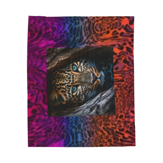 Vibrant Leopard & Animal Print Blanket, Cozy Home Decor, Perfect for Living Room, Unique Gift, Leopard Design, Throw Blanket