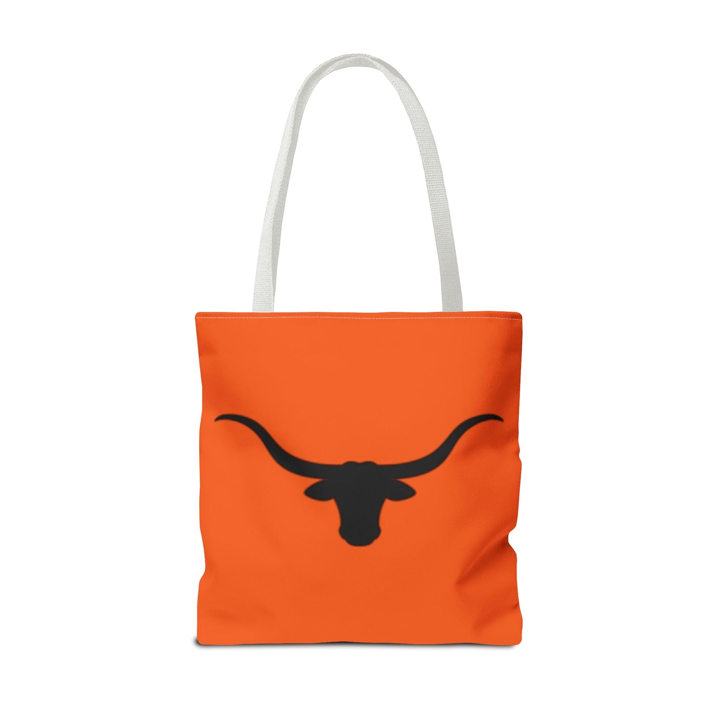 Texas Longhorn Tote Bag - Bold Orange Design for Fans