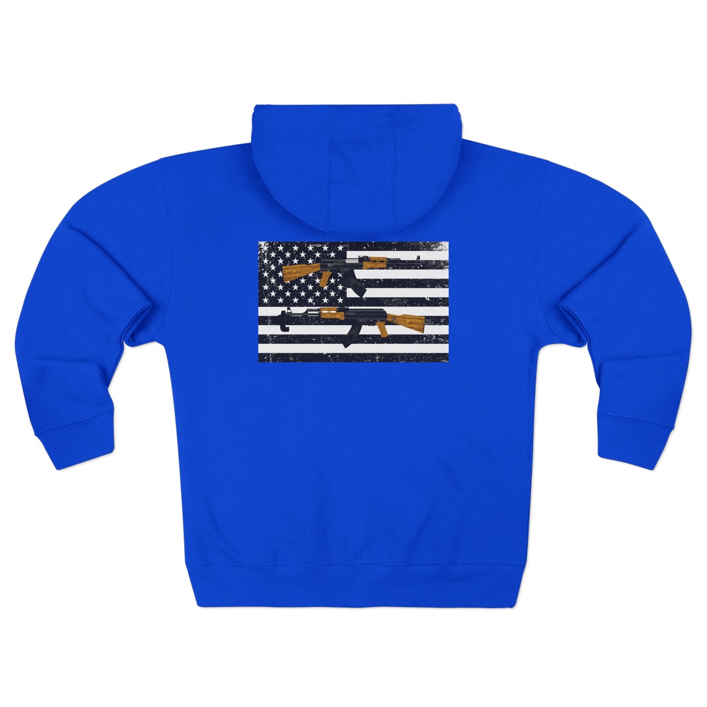 Sweat à capuche unisexe zippé Deuxième amendement Préserver nos libertés « Nous, le peuple » ! 