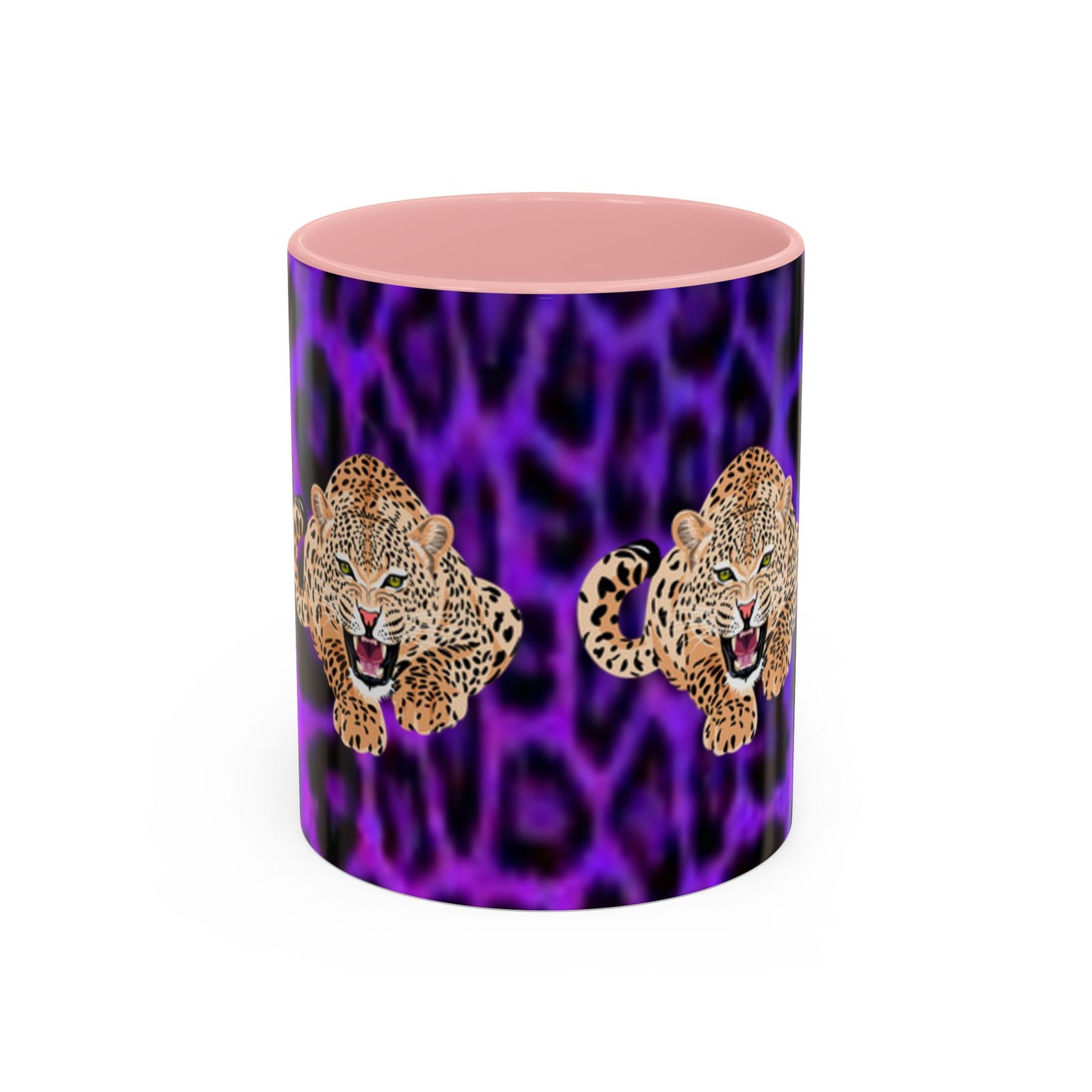 Fierce Leopard Accent Coffee Mug - 11oz & 15oz