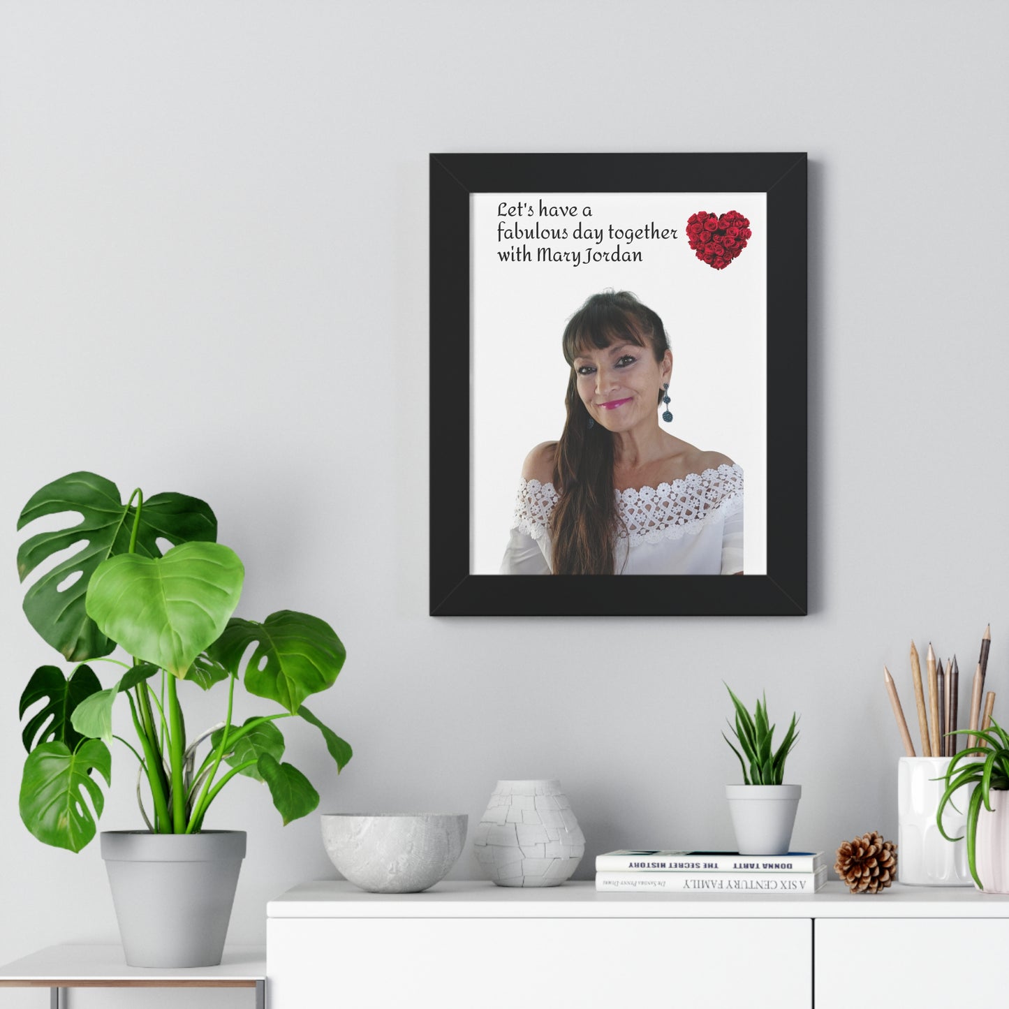 Elegant Framed Vertical Poster - Stylish Wall Art for Home Decor