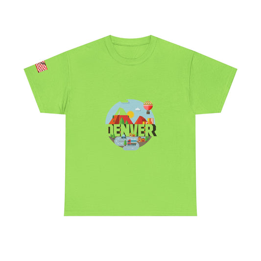 Denver Colorado T-shirt for Adventure Lovers