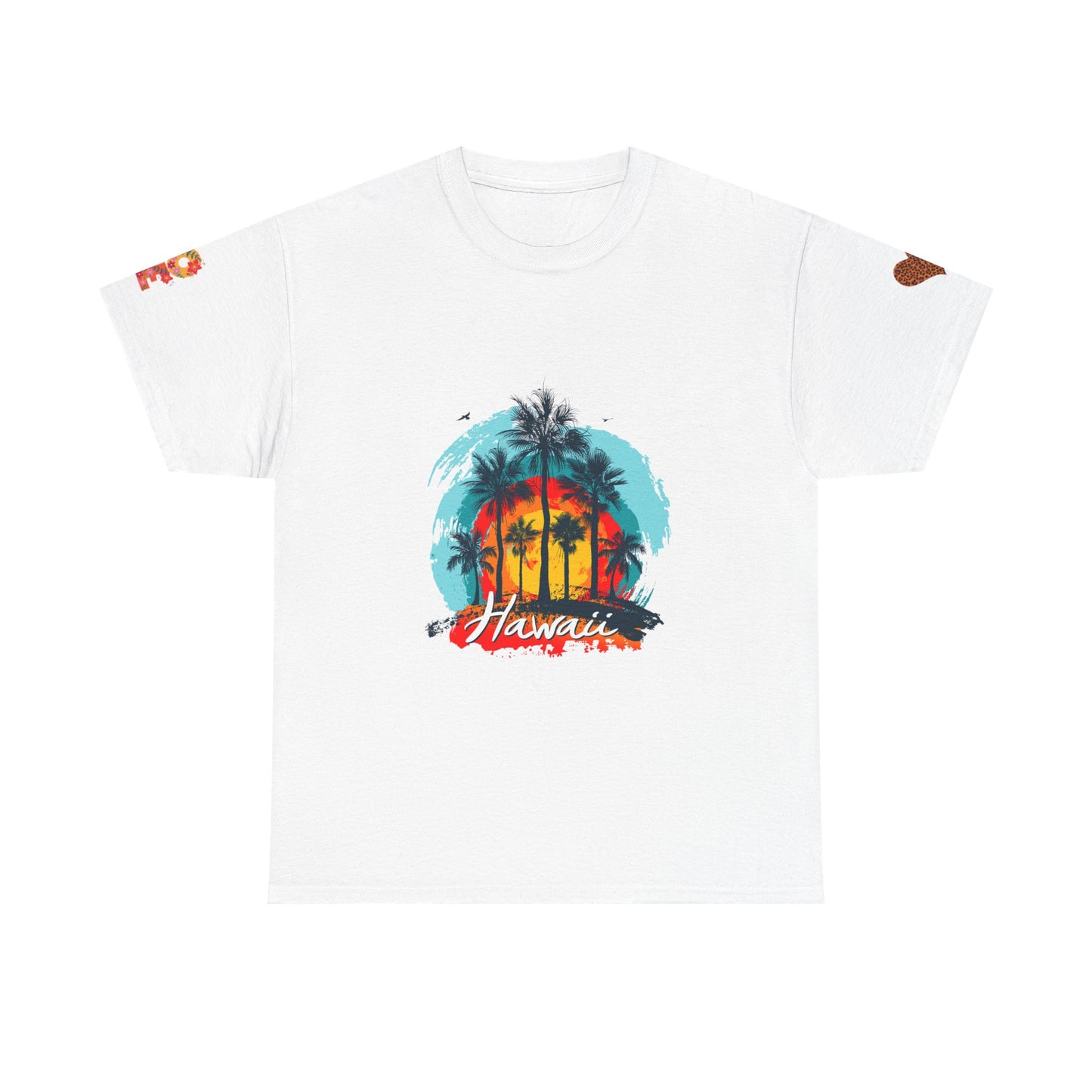 Hawaiian Sunset T-shirt- Tropical Vibes