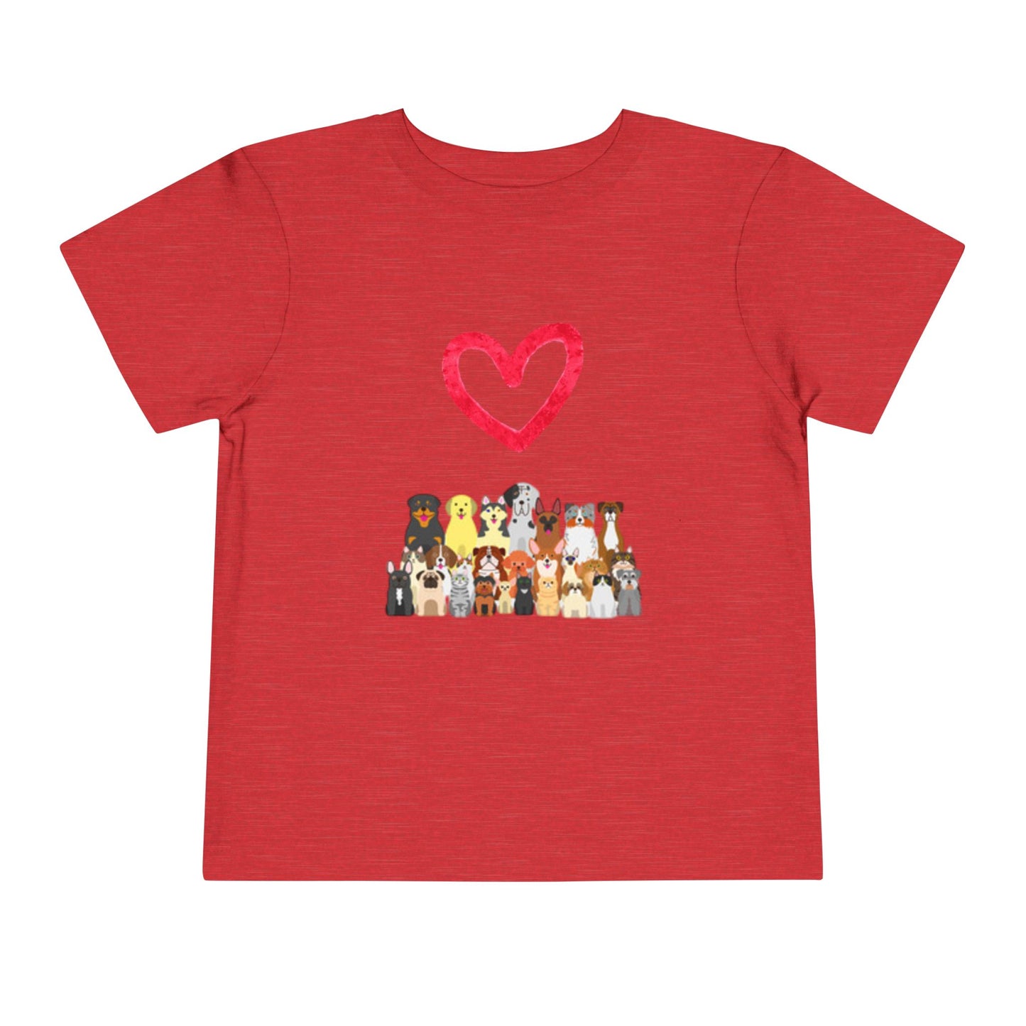 Adorable Animal Love Toddler Tee, Animal Lovers Gift, Cute Kids Shirt, Birthday Outfit, Pet Appreciation Day
