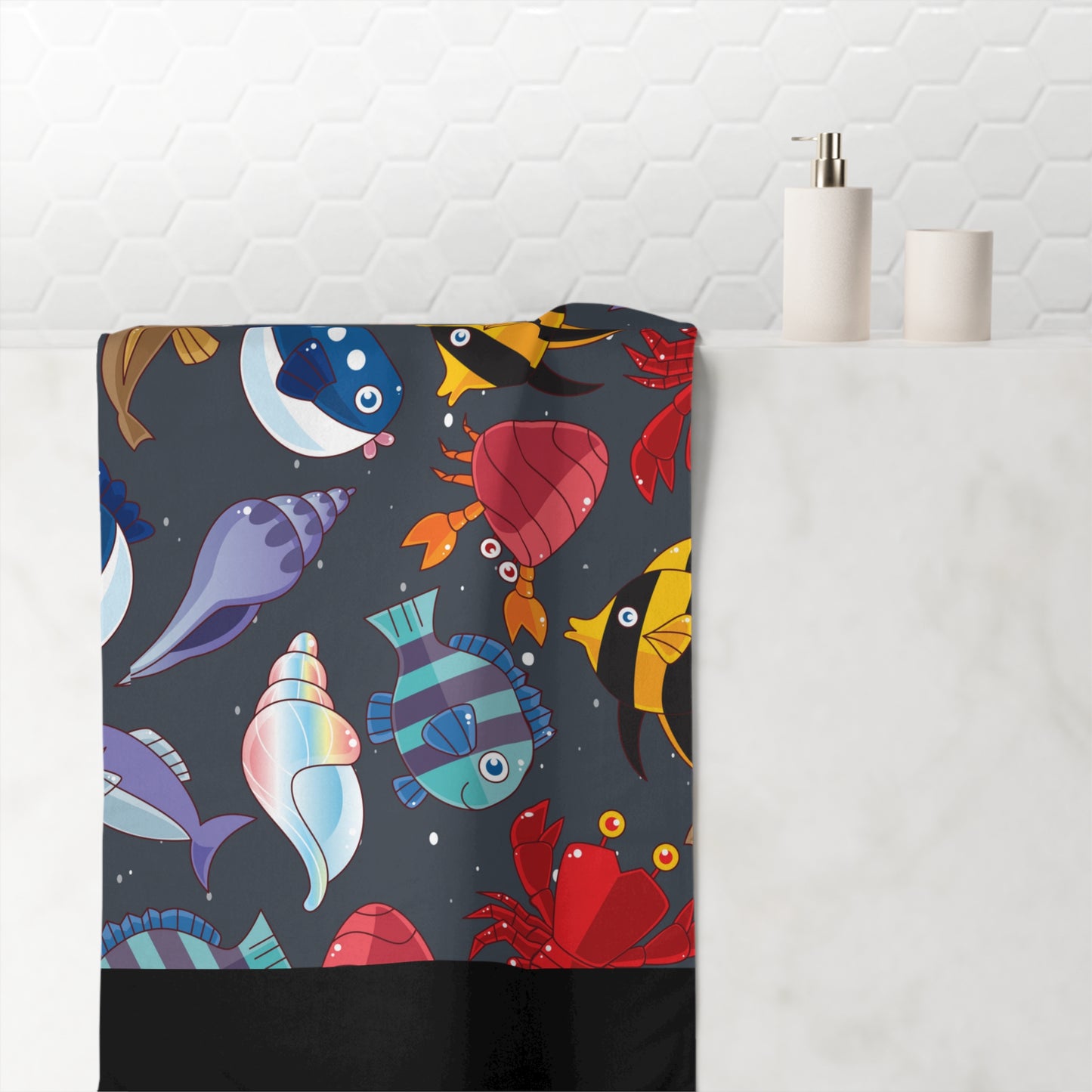 Serviette de bain Animaux de l'océan